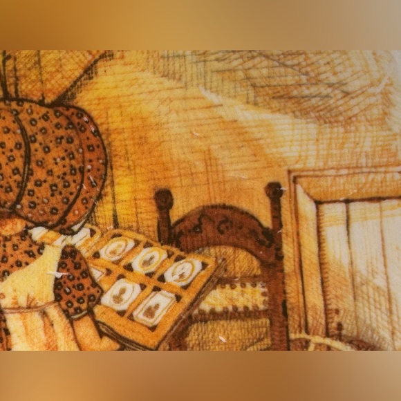 💚🌼Holly Hobbie Collector's Edition Plate - 10.25” Green Rim Vintage 1972 🌼💚 - Picture 10 of 16